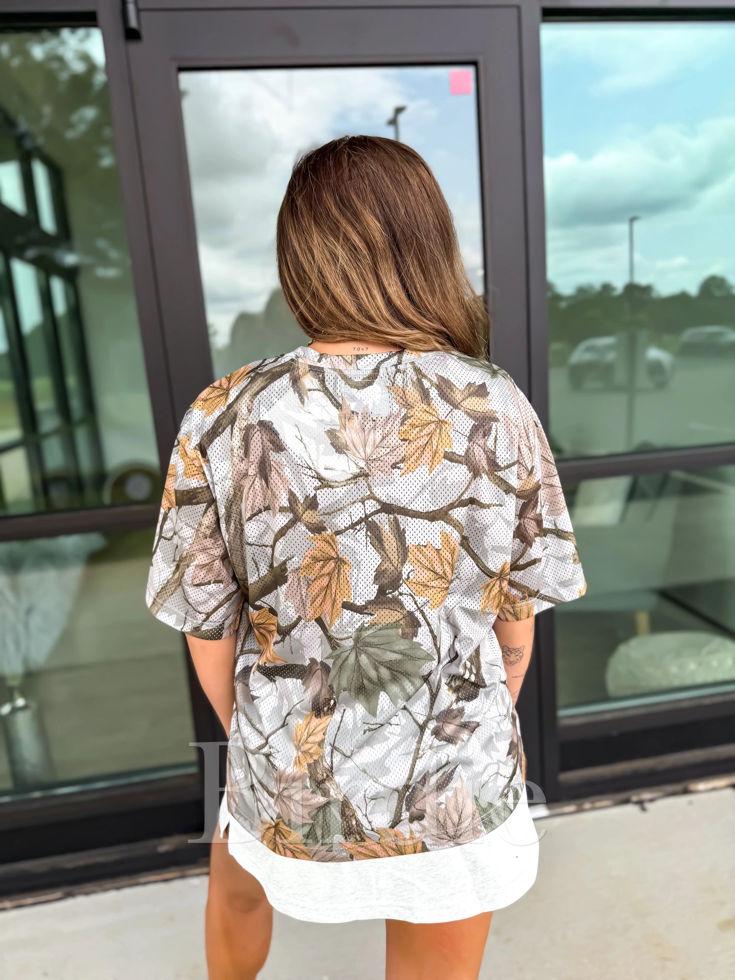 PREORDER Oversized Camo Jersey