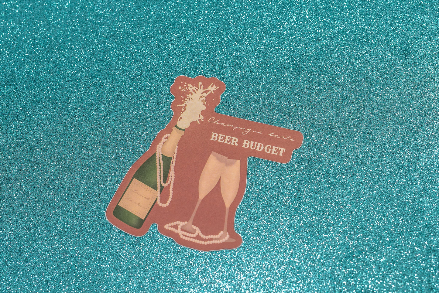 Champagne Sticker
