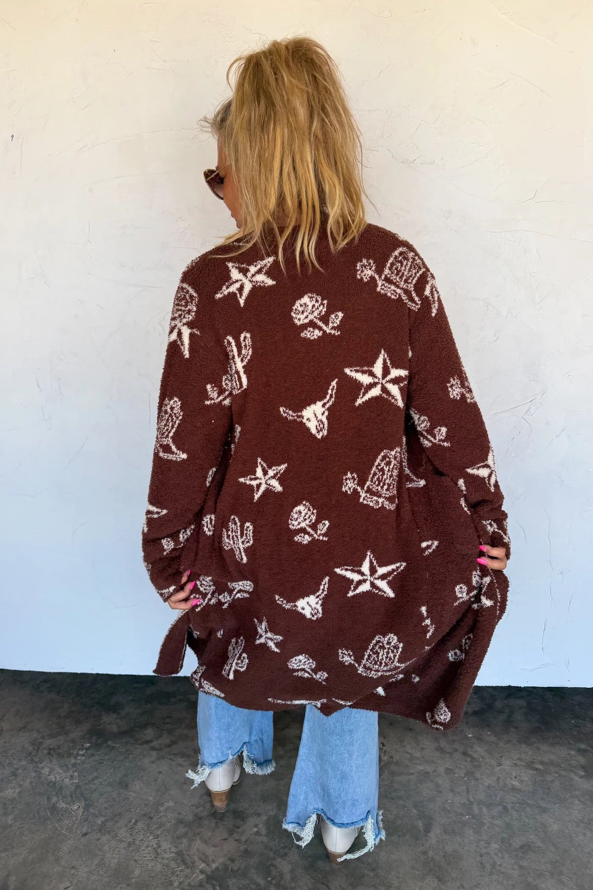 PREORDER- WESTERN CLOUD CARDIGAN
