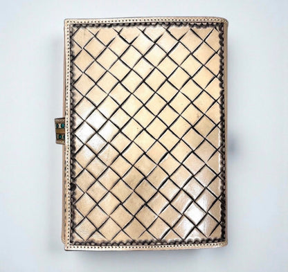 QH Tooled Leather & Cowhide Bible Cover