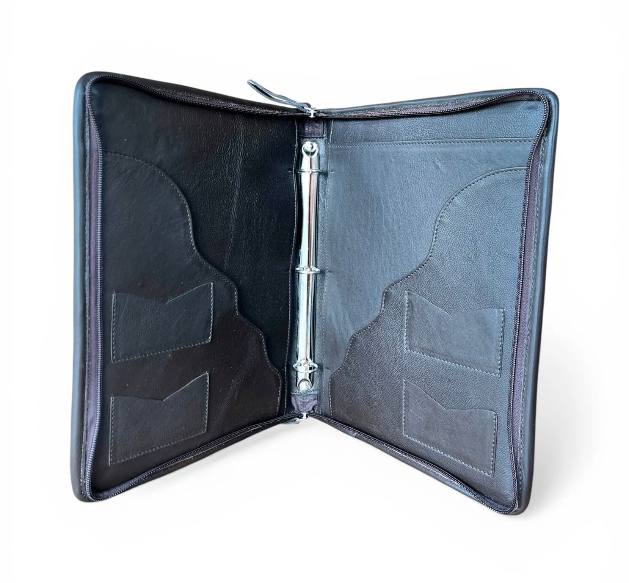Tooled Leather & Cowhide Planner