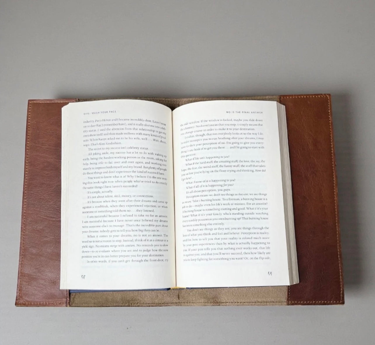 Horse Tooled Leather & Cowhide Bible Cover