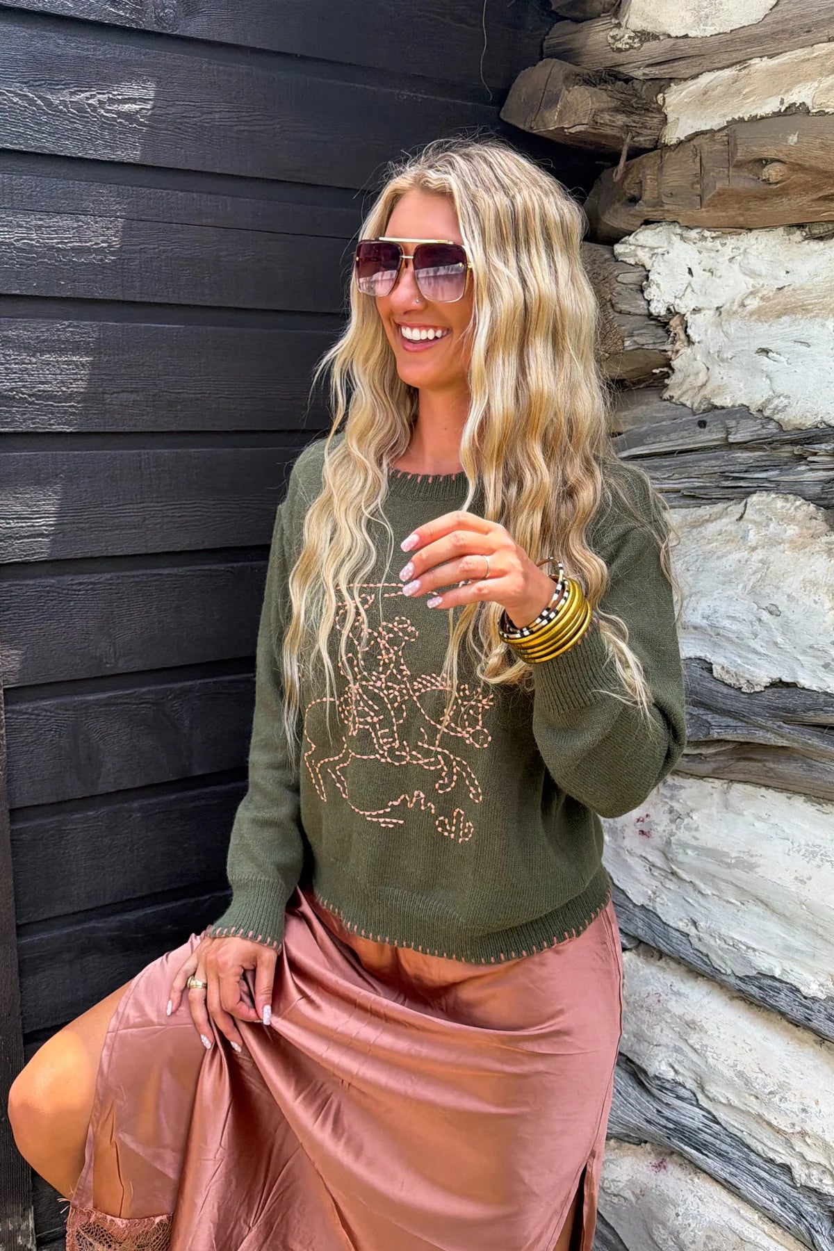 PREORDER- RODEO ROMANCE SWEATER
